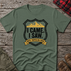 I CAME I SAW I TRIPPED T-SHIRT
