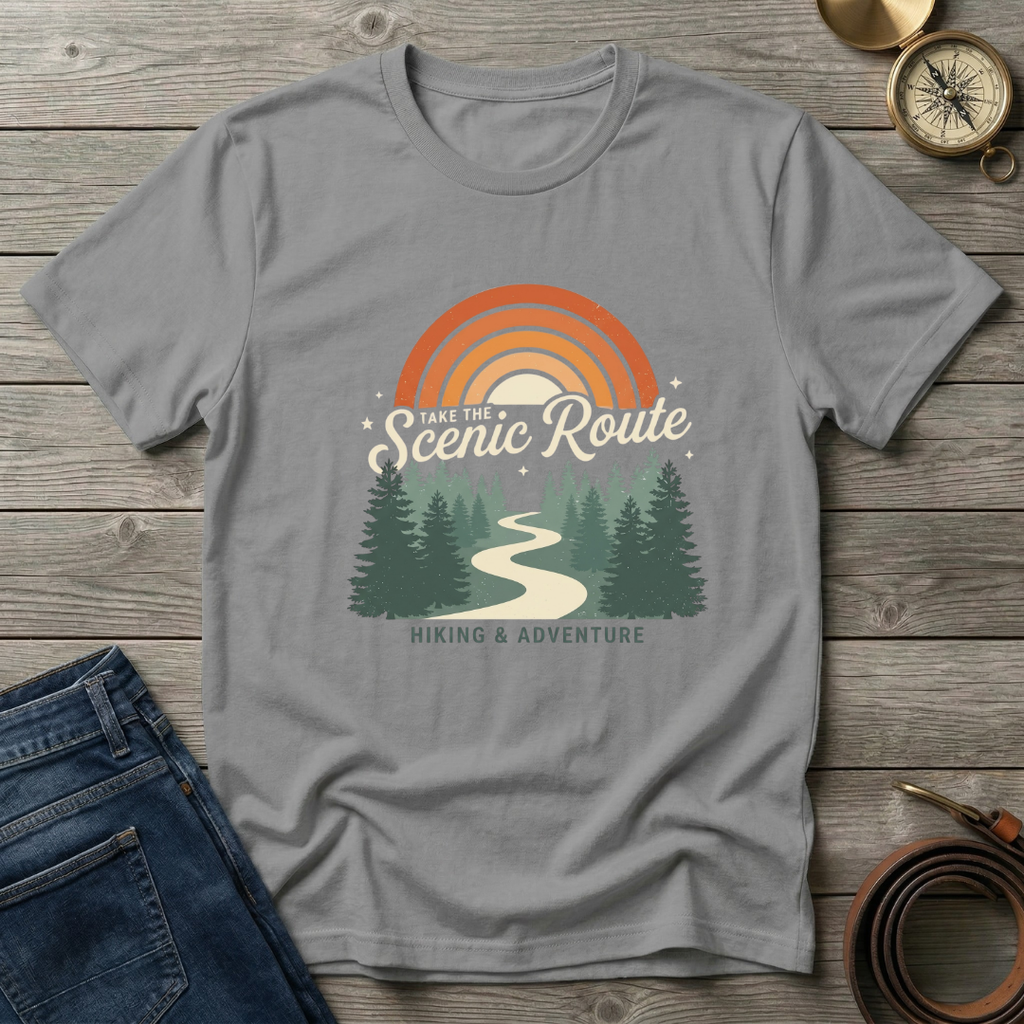 TAKE THE SCENIC ROUTE T-SHIRT