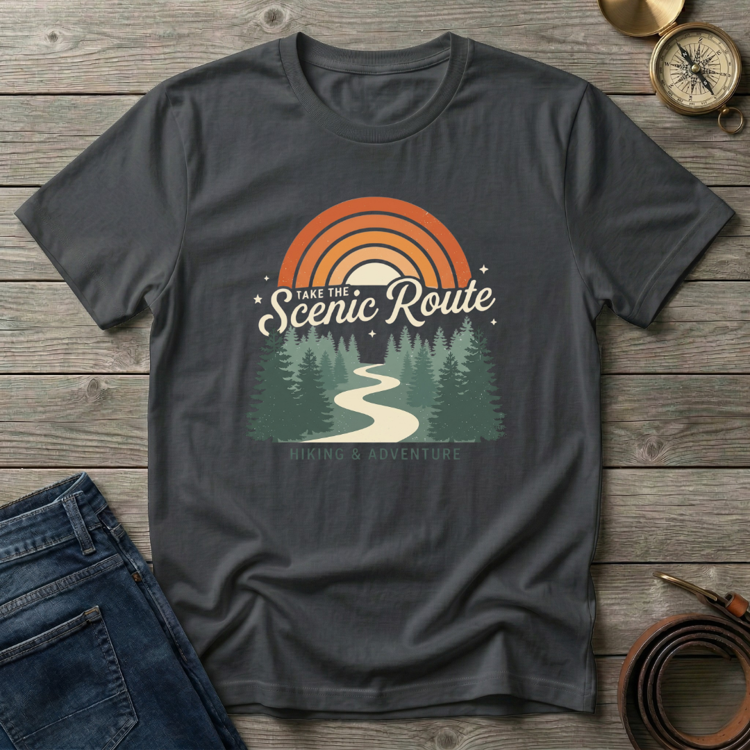 TAKE THE SCENIC ROUTE T-SHIRT