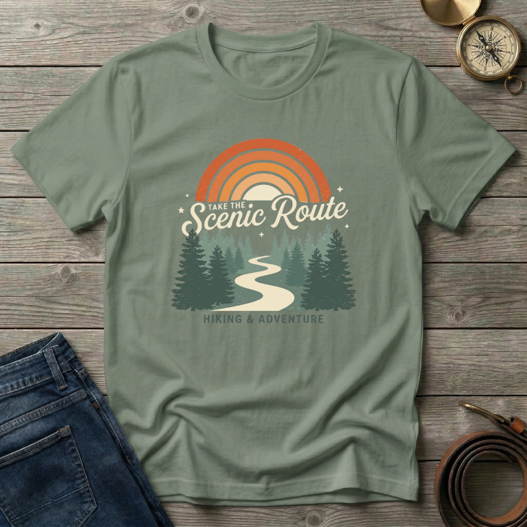 TAKE THE SCENIC ROUTE T-SHIRT