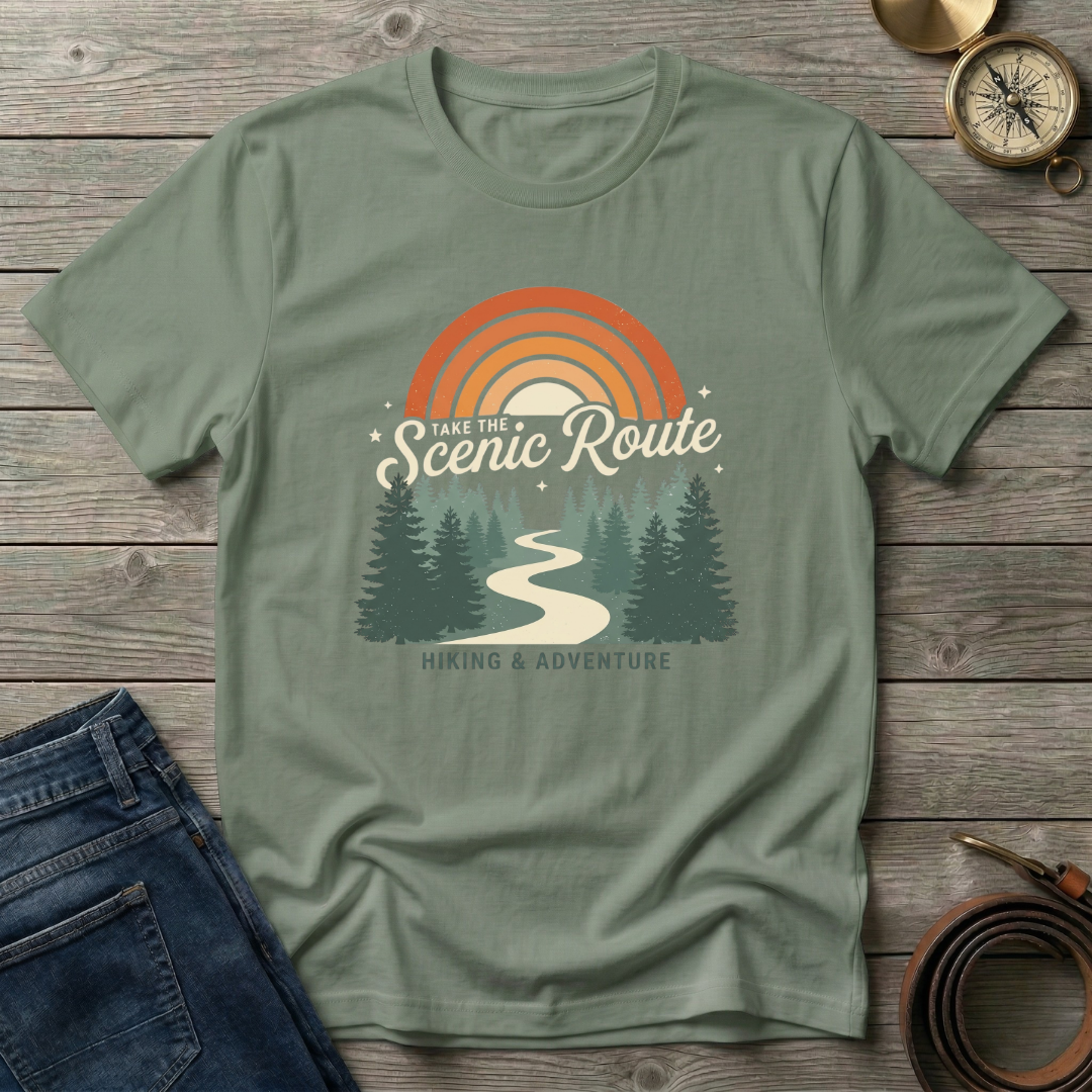 TAKE THE SCENIC ROUTE T-SHIRT