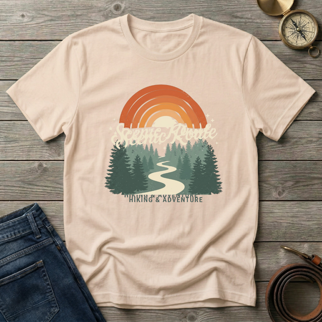 TAKE THE SCENIC ROUTE T-SHIRT