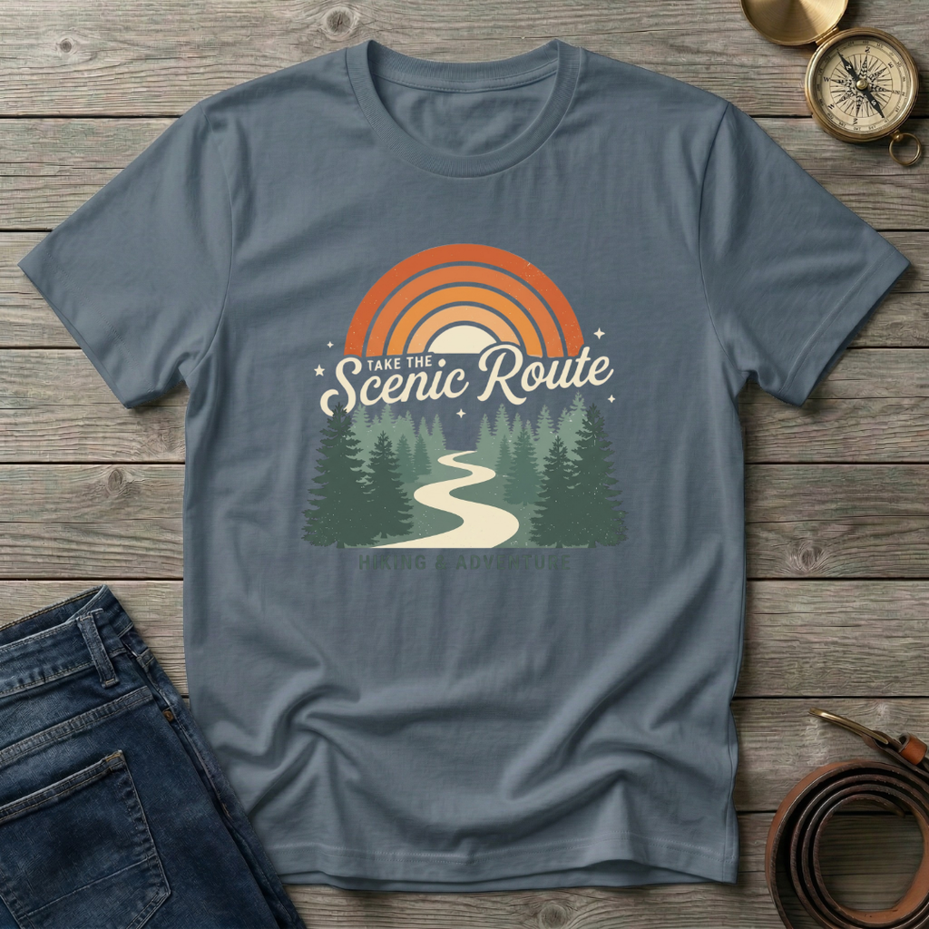 TAKE THE SCENIC ROUTE T-SHIRT