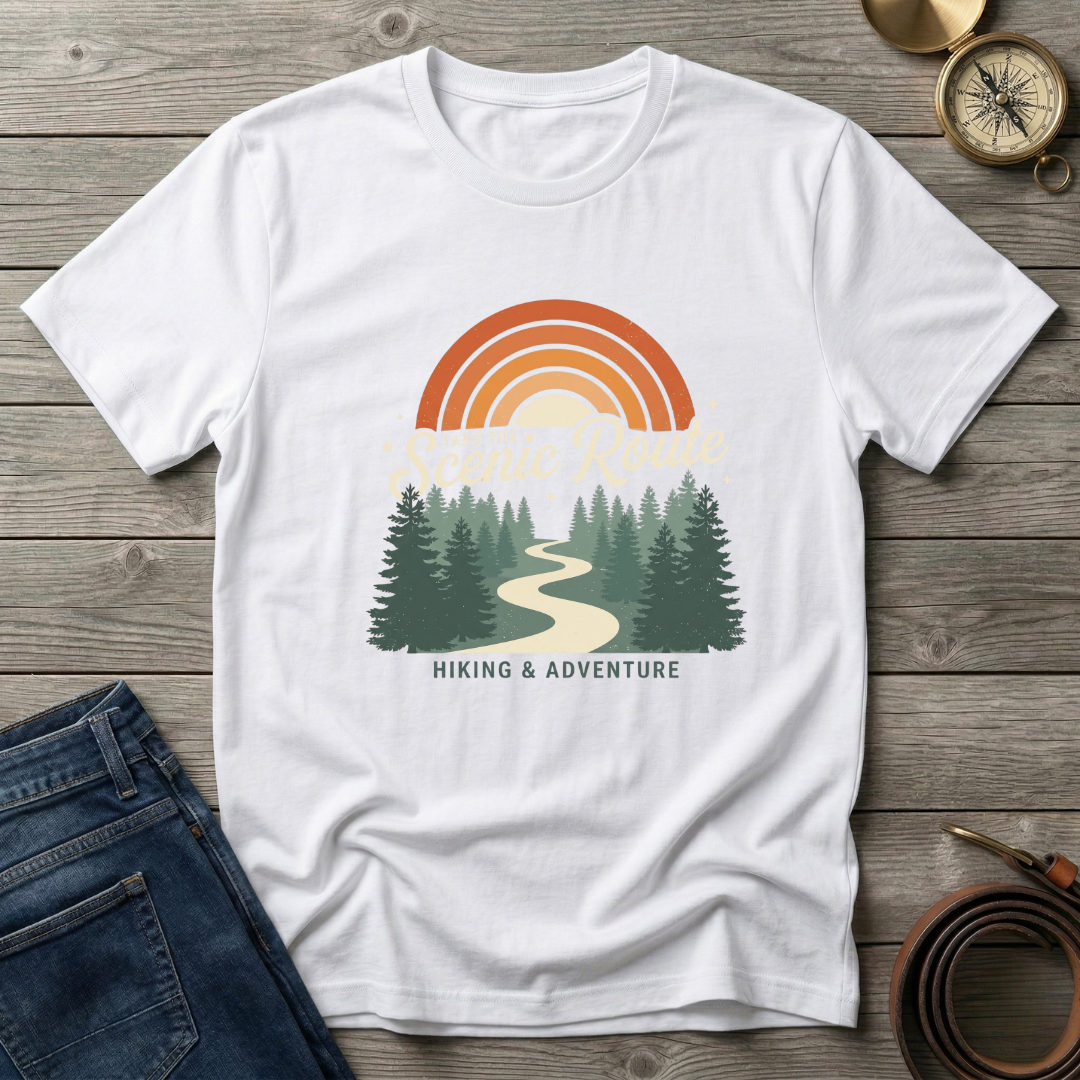 TAKE THE SCENIC ROUTE T-SHIRT
