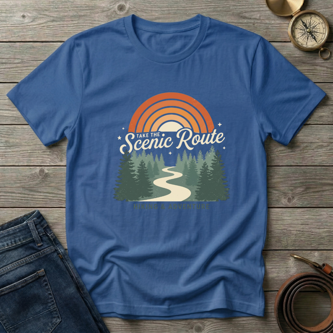 TAKE THE SCENIC ROUTE T-SHIRT