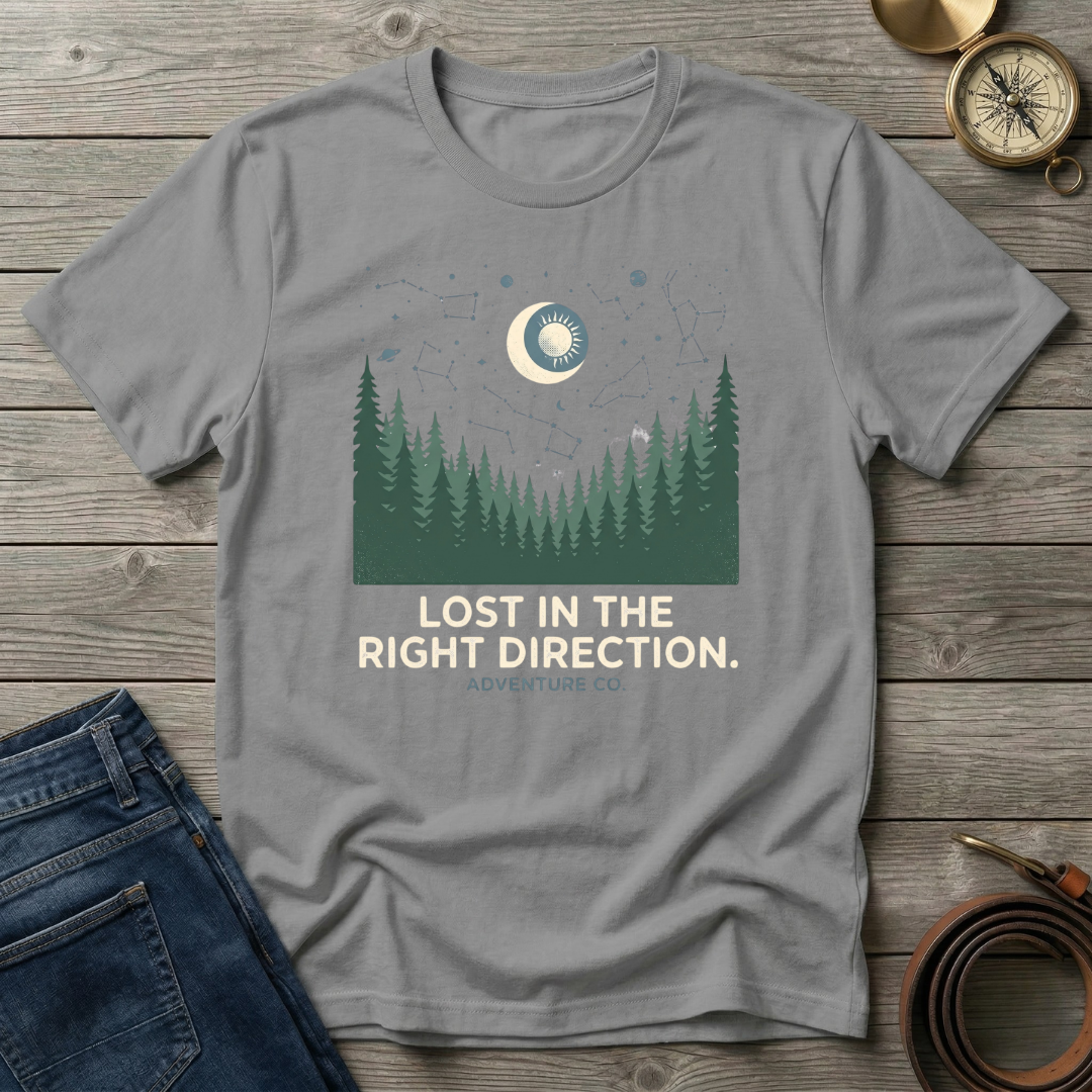 LOST IN THE RIGHT DIRECTION T-SHIRT