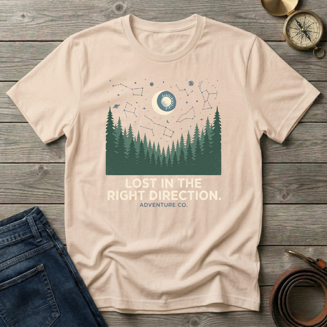 LOST IN THE RIGHT DIRECTION T-SHIRT