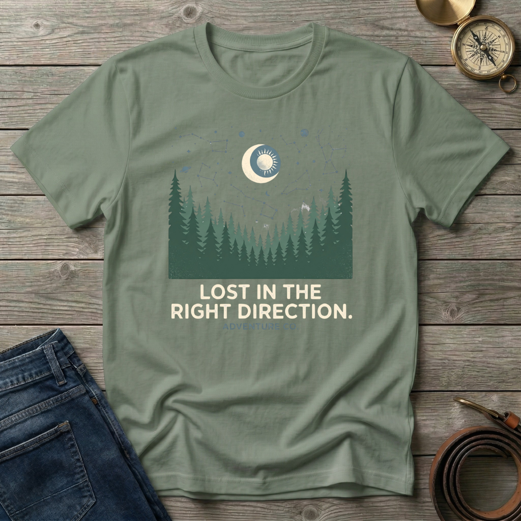 LOST IN THE RIGHT DIRECTION T-SHIRT