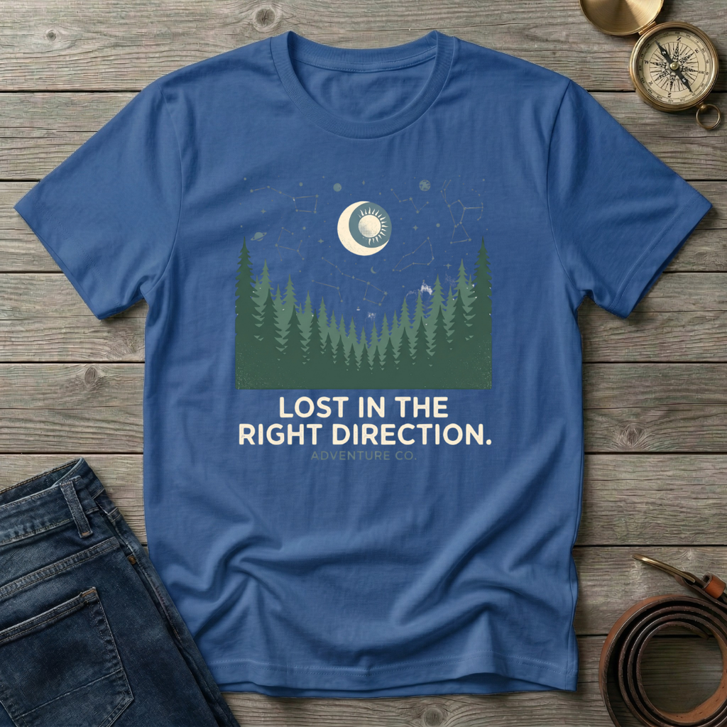LOST IN THE RIGHT DIRECTION T-SHIRT