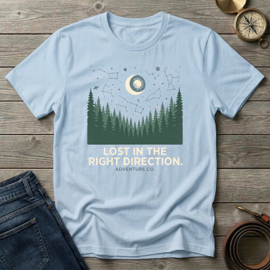 LOST IN THE RIGHT DIRECTION T-SHIRT