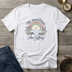 THE MOUNTAINS ARE CALLING T-SHIRT