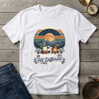 MORNINGS HIT DIFFERENT OUT HERE T-SHIRT