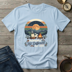 MORNINGS HIT DIFFERENT OUT HERE T-SHIRT
