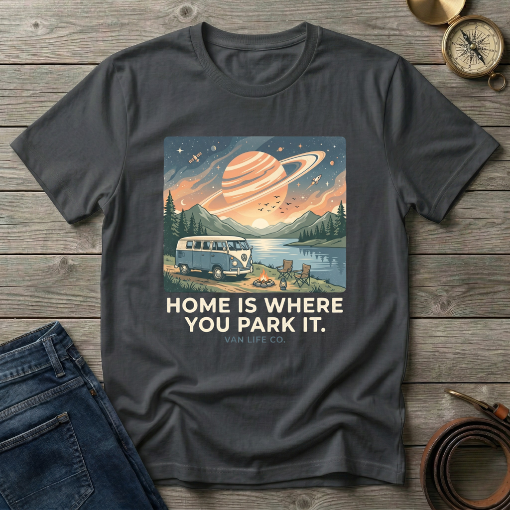 HOME IS WHERE YOU PARK IT T-SHIRT