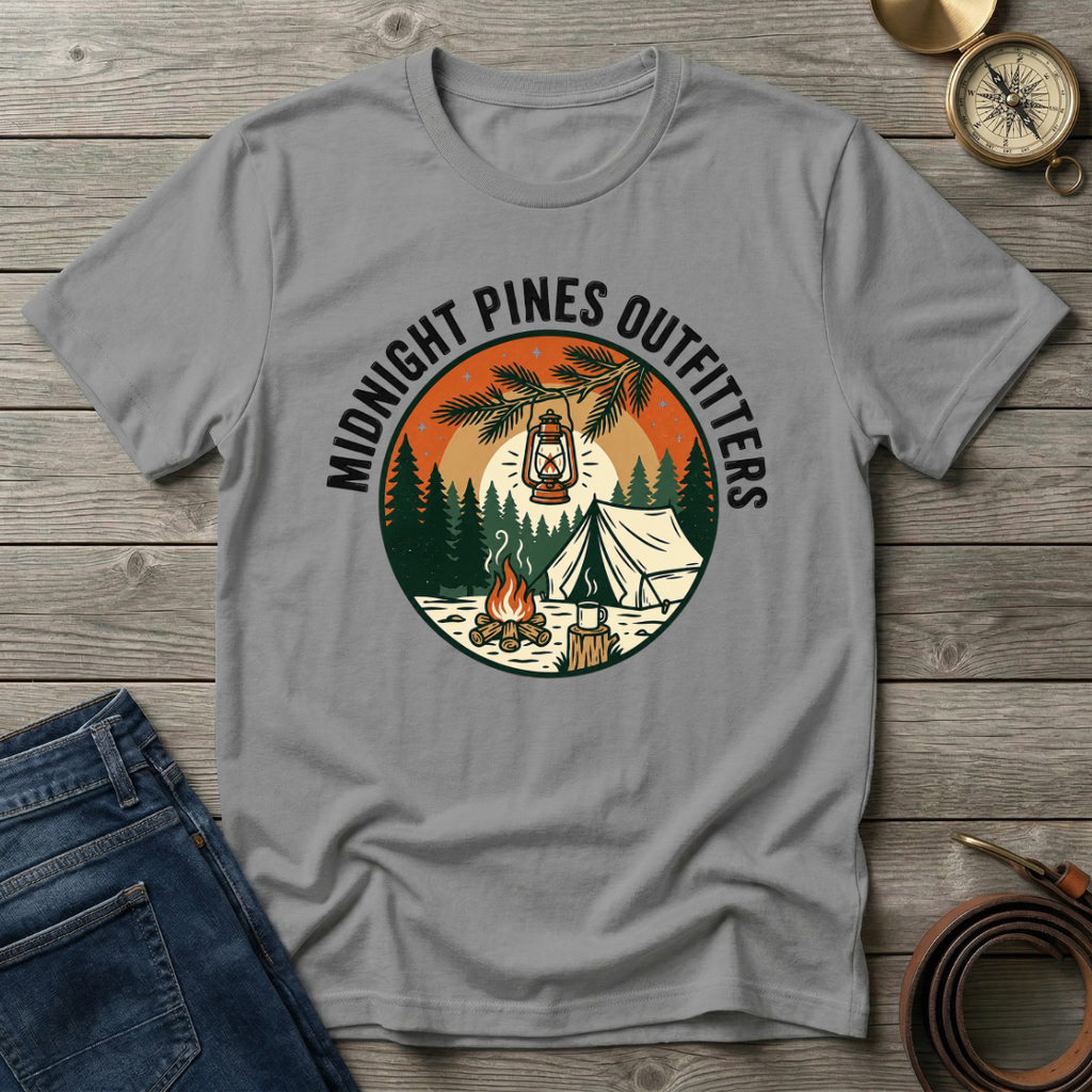 MIDNIGHT PINES OUTFITTERS T-SHIRT