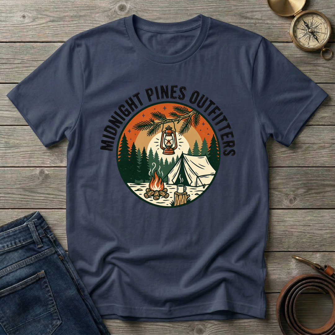 MIDNIGHT PINES OUTFITTERS T-SHIRT
