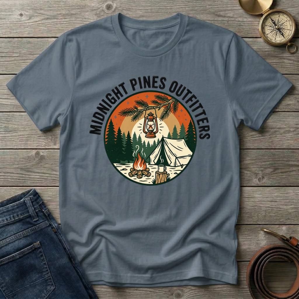MIDNIGHT PINES OUTFITTERS T-SHIRT
