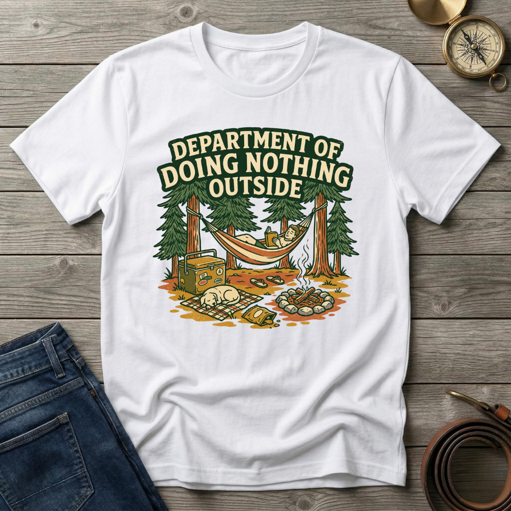 DEPARTMENT OF DOING NOTHING T-SHIRT
