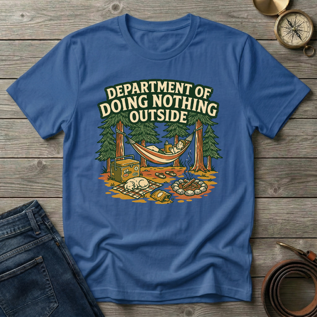 DEPARTMENT OF DOING NOTHING T-SHIRT