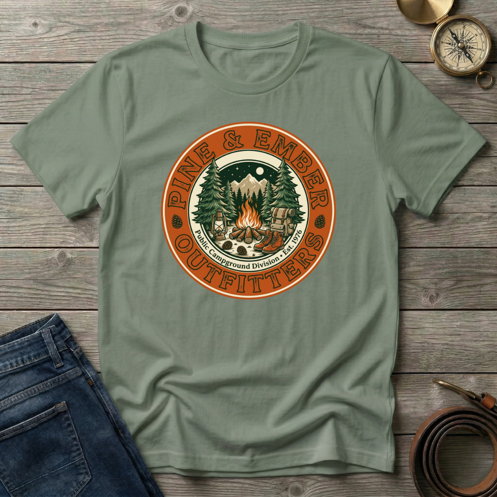 PINE AND EMBER OUTFITTERS T-SHIRT