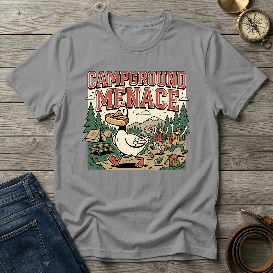 CAMPGROUND MENACE T-SHIRT