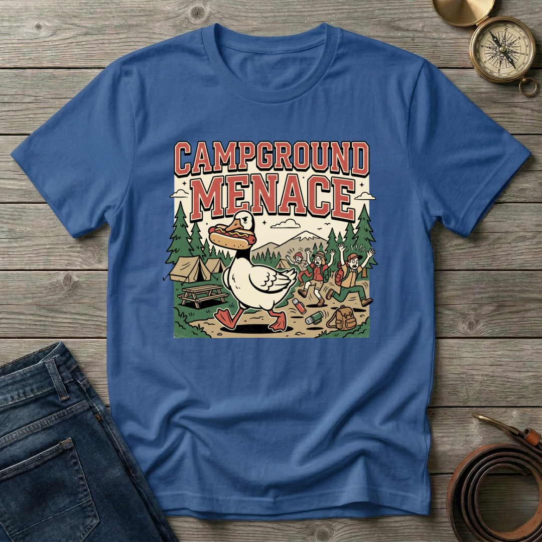 CAMPGROUND MENACE T-SHIRT