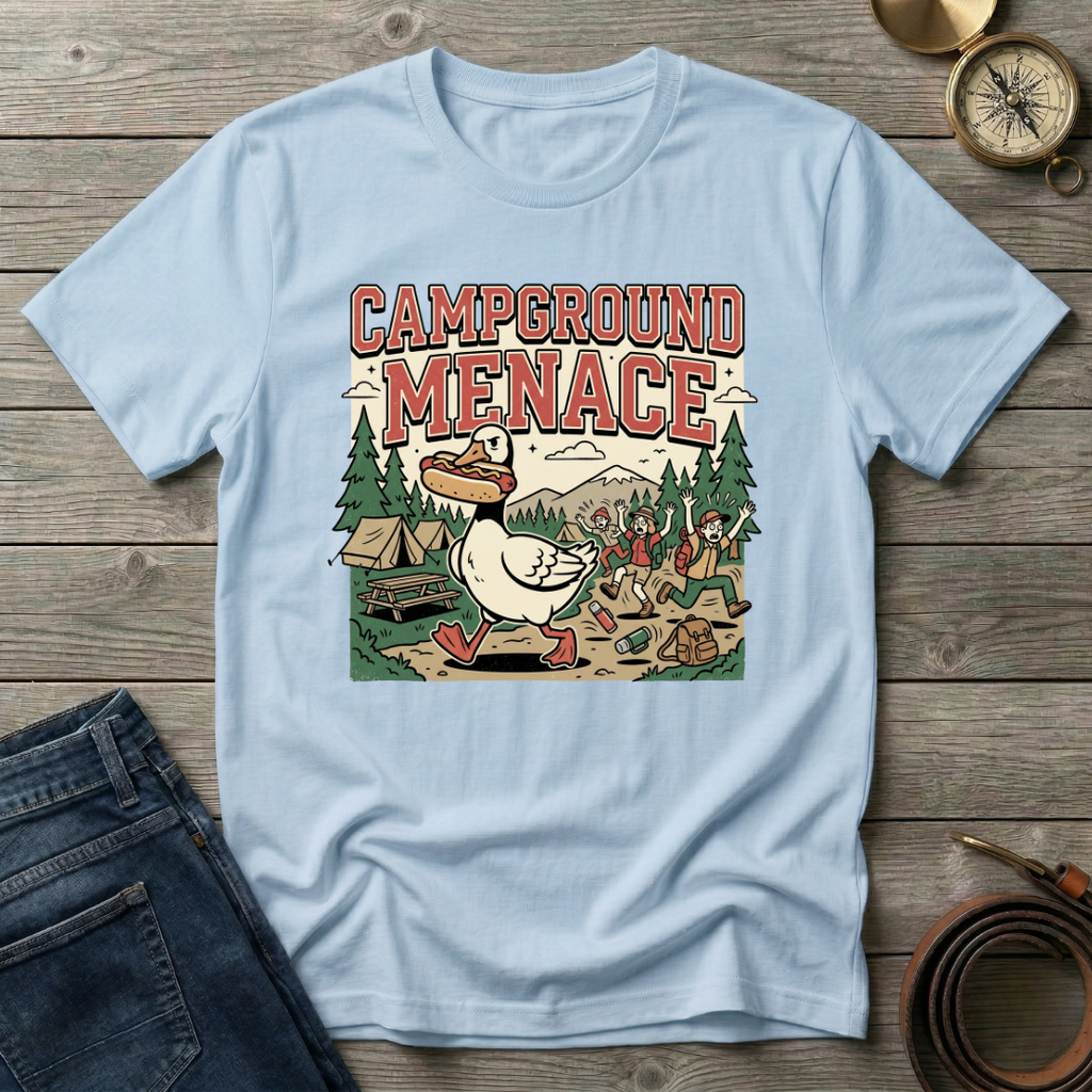 CAMPGROUND MENACE T-SHIRT