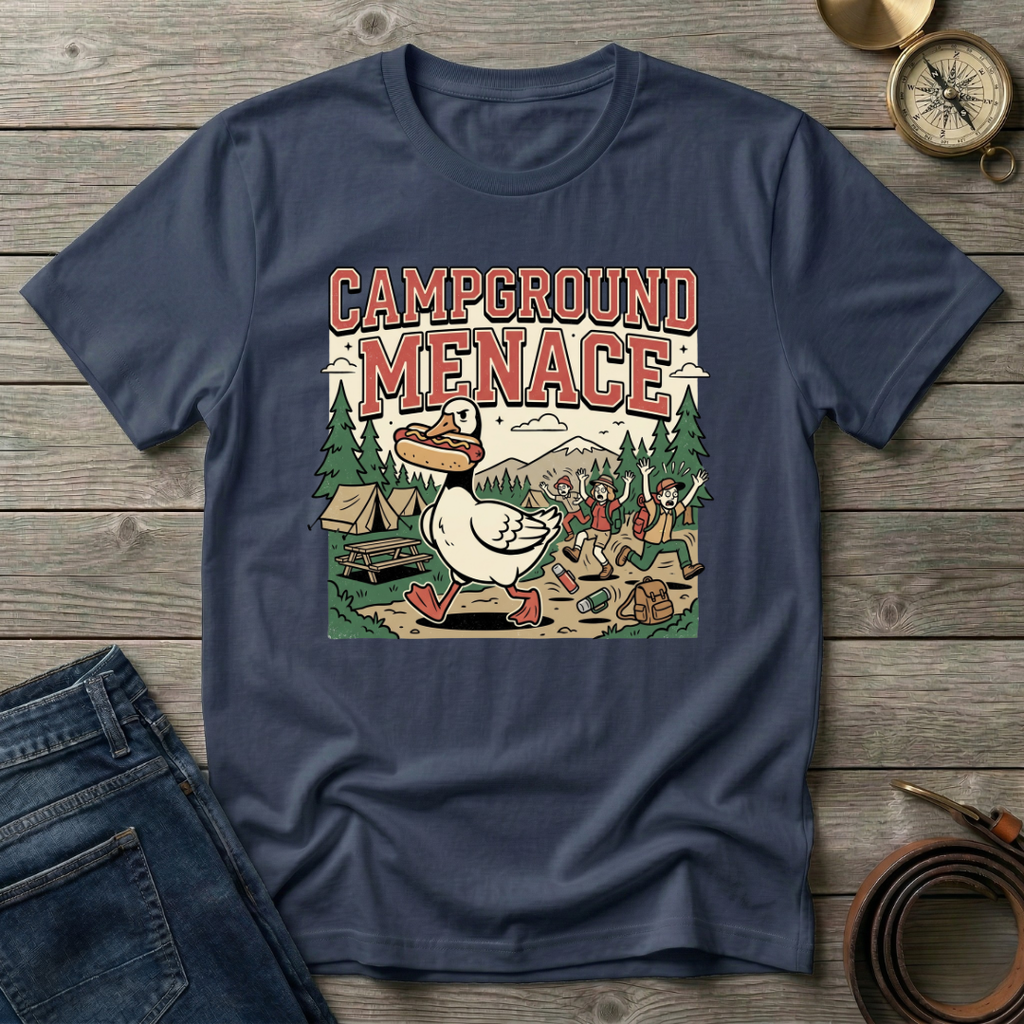 CAMPGROUND MENACE T-SHIRT