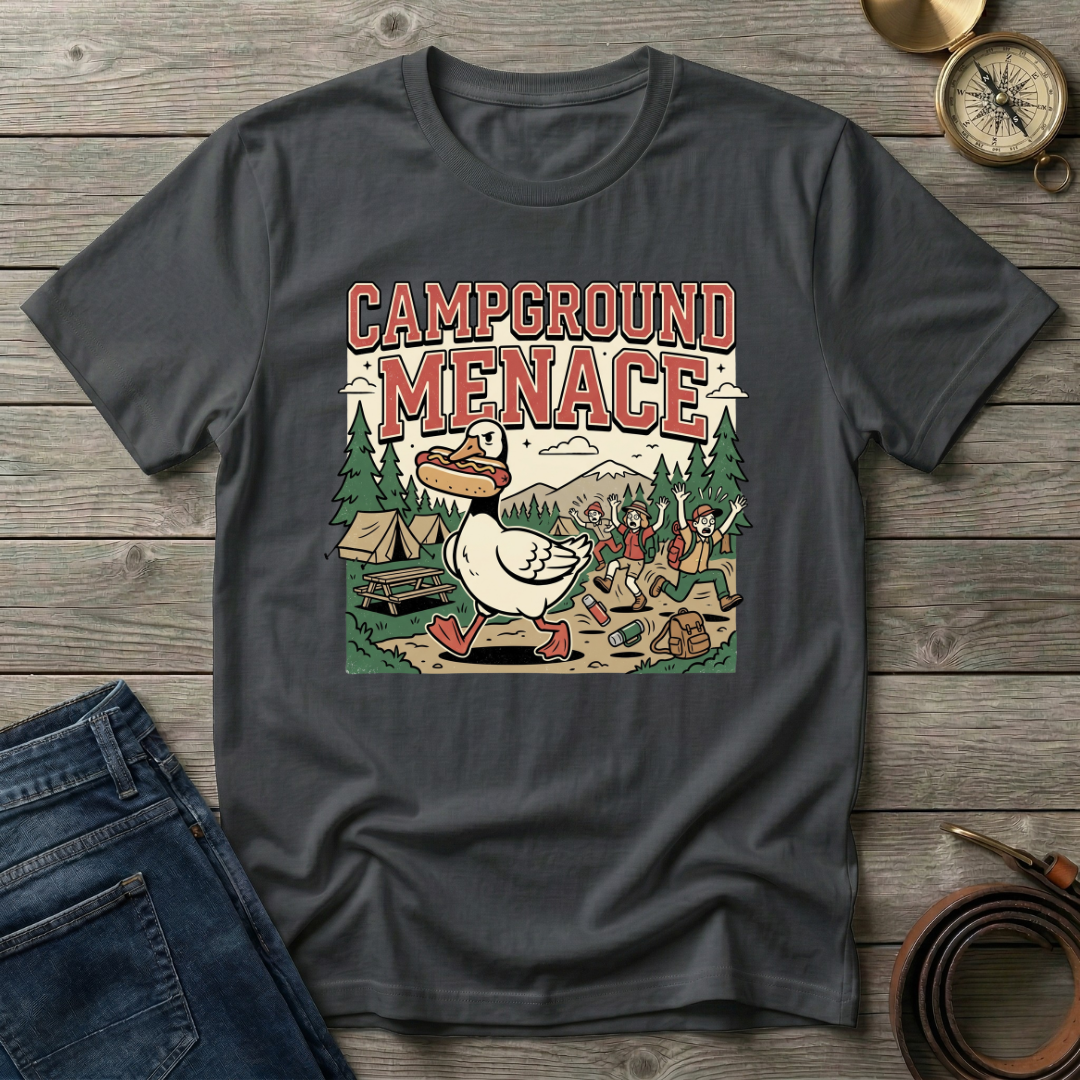 CAMPGROUND MENACE T-SHIRT