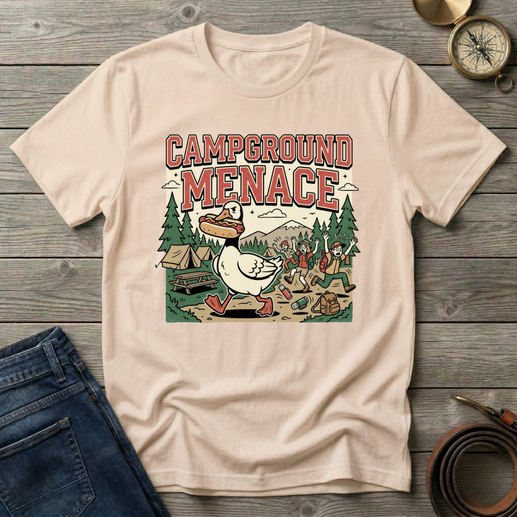 CAMPGROUND MENACE T-SHIRT