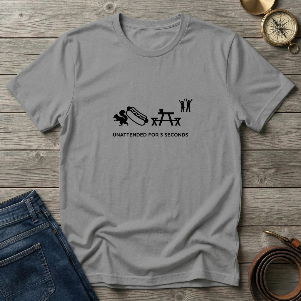 UNATTENDED  T-SHIRT