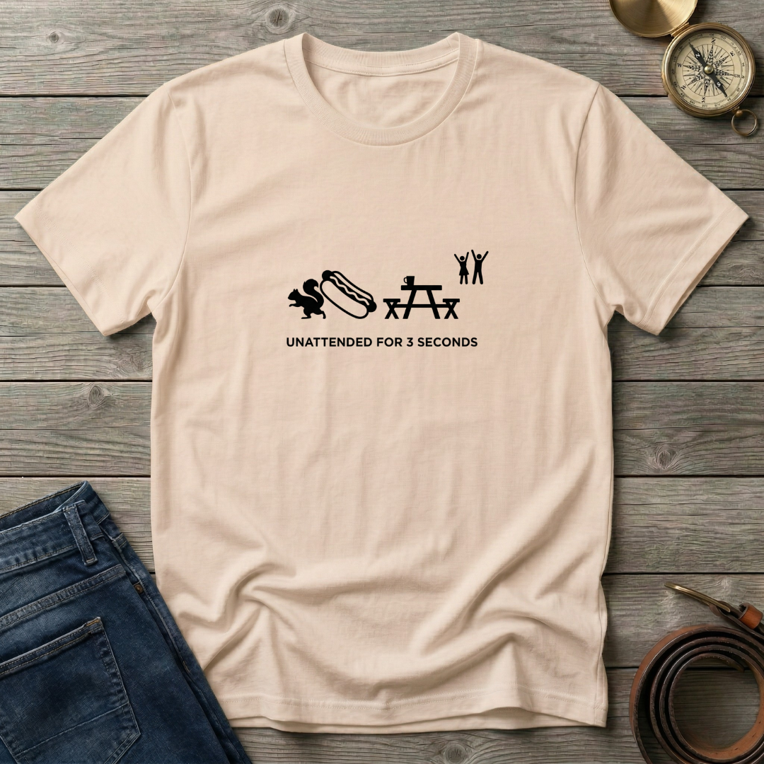 UNATTENDED  T-SHIRT