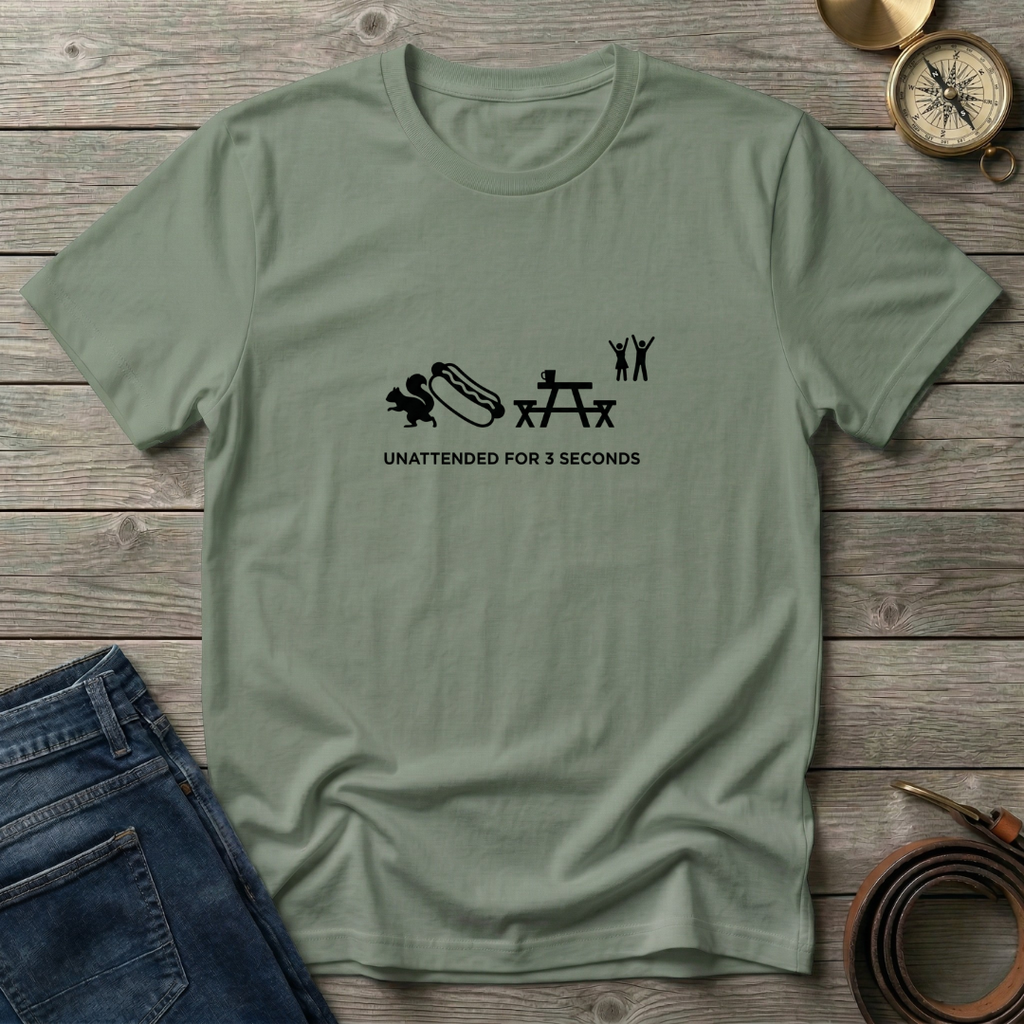 UNATTENDED  T-SHIRT