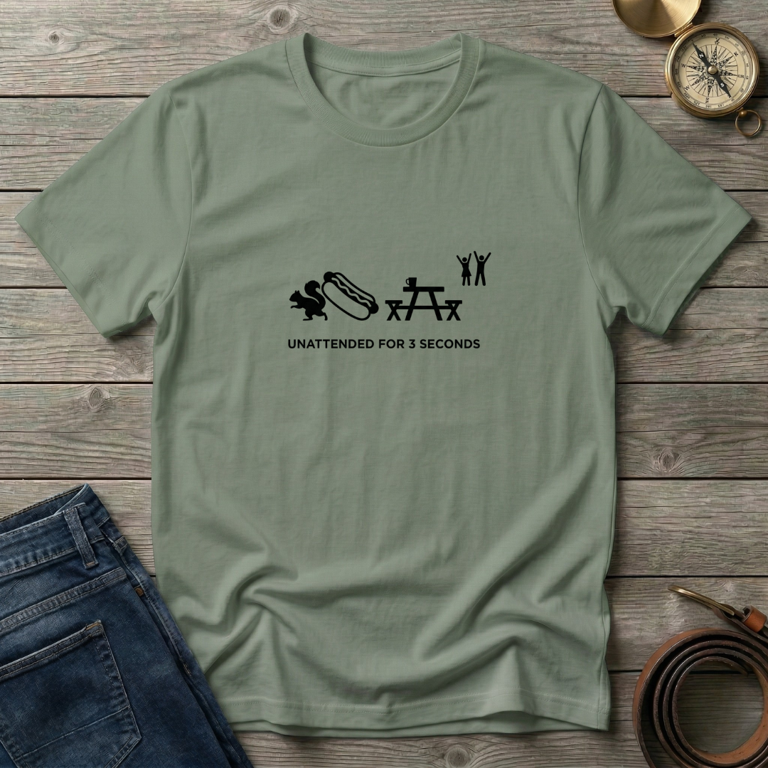 UNATTENDED  T-SHIRT