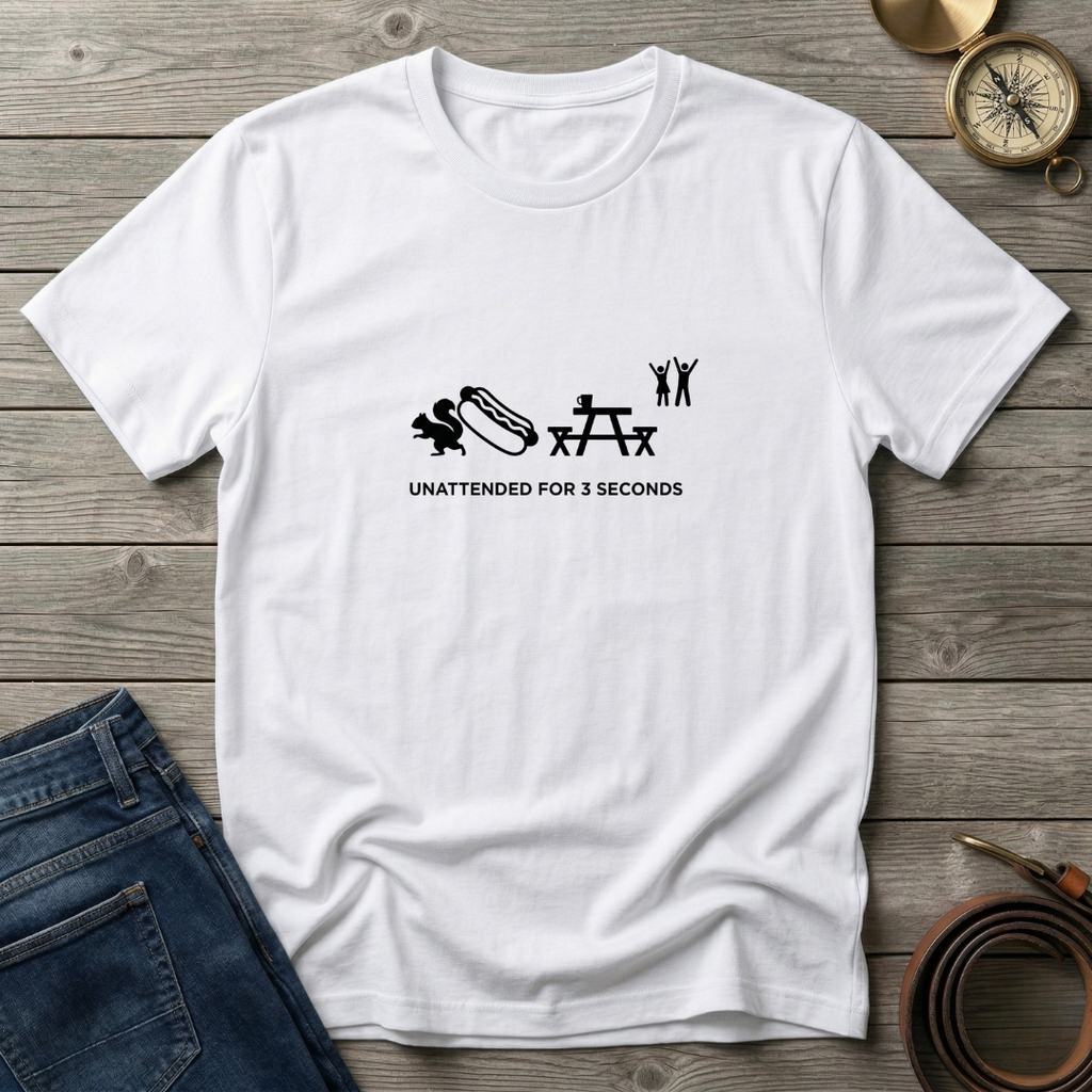 UNATTENDED  T-SHIRT