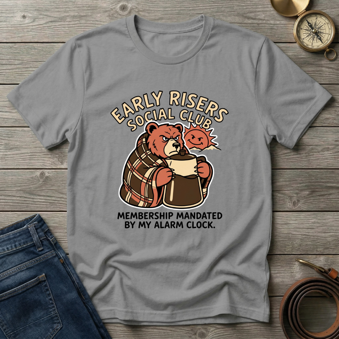 EARLY RISERS CLUB T-SHIRT