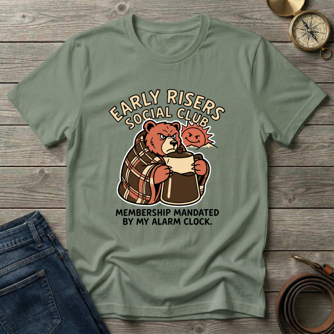 EARLY RISERS CLUB T-SHIRT