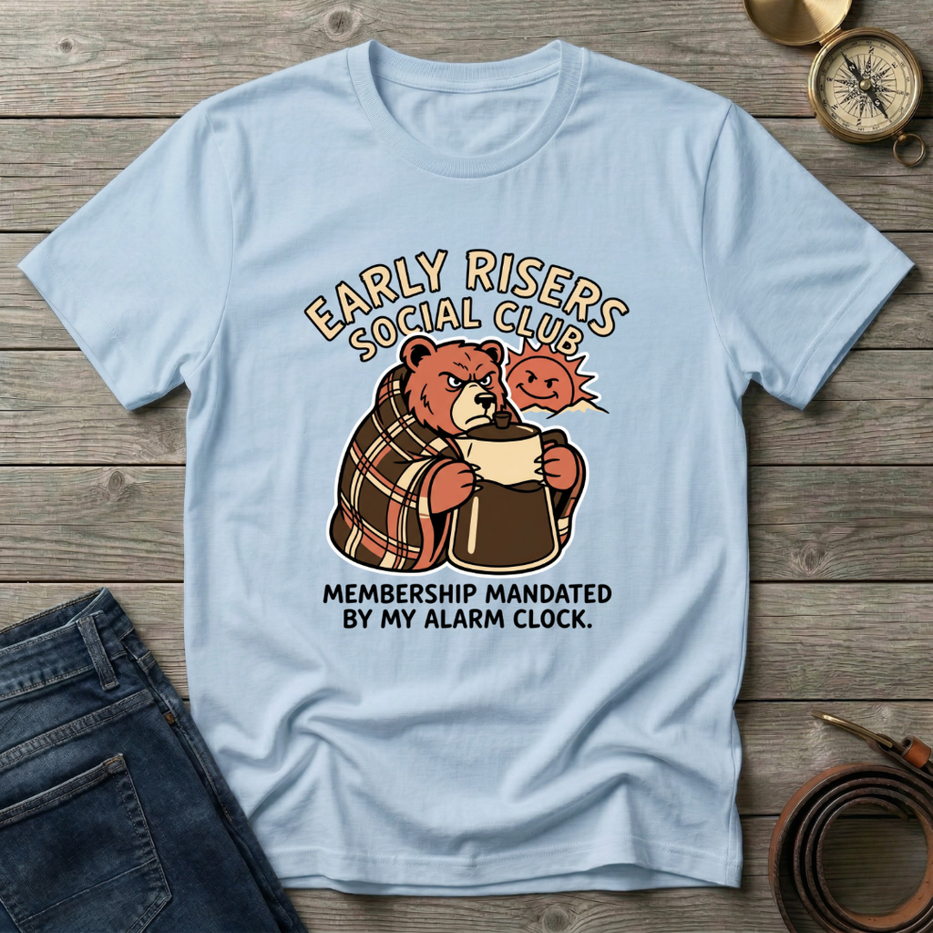 EARLY RISERS CLUB T-SHIRT