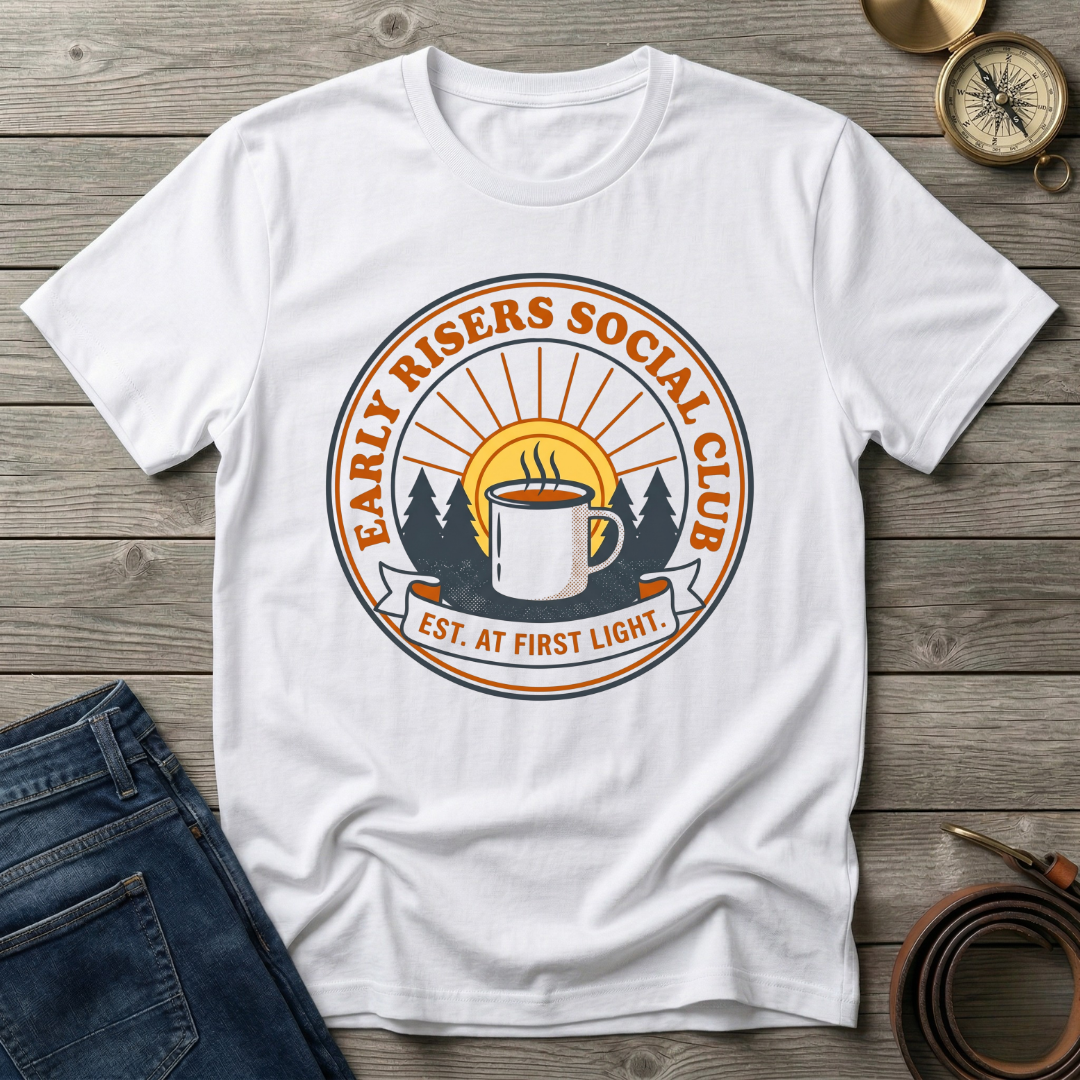 EARLY RISERS T-SHIRT