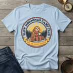 SLOW MORNINGS CAMP CLUB  T-SHIRT