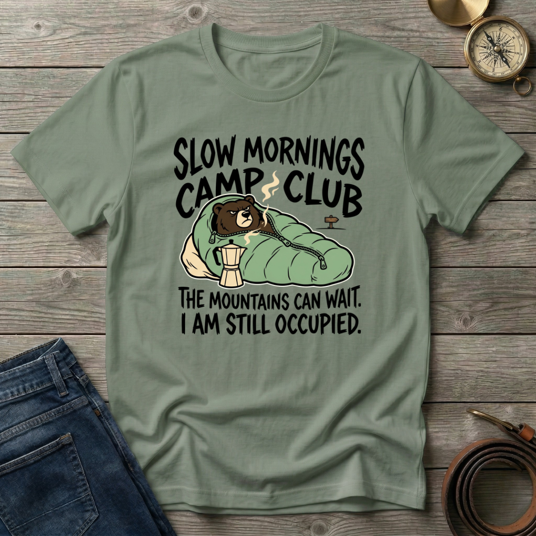 SLOW MORNINGS CLUB T-SHIRT