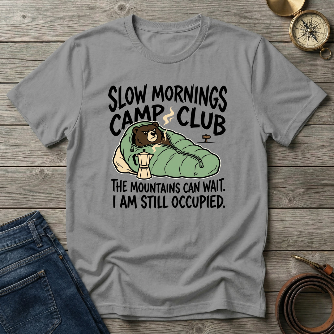 SLOW MORNINGS CLUB T-SHIRT