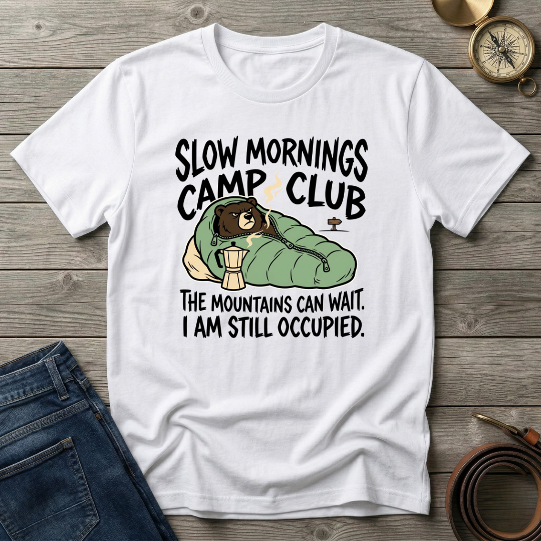 SLOW MORNINGS CLUB T-SHIRT