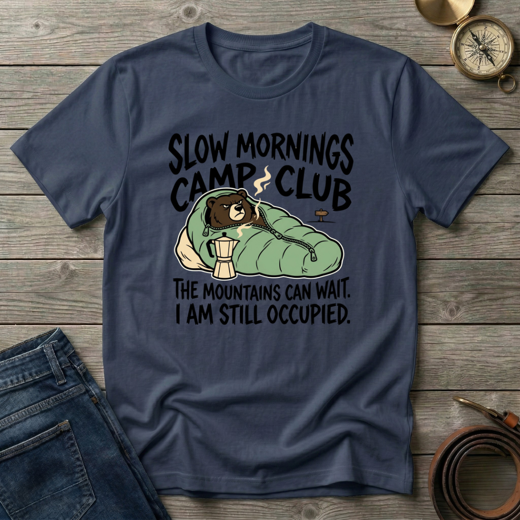 SLOW MORNINGS CLUB T-SHIRT