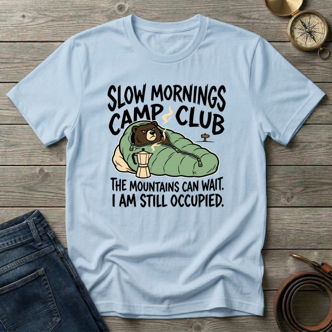 SLOW MORNINGS CLUB T-SHIRT