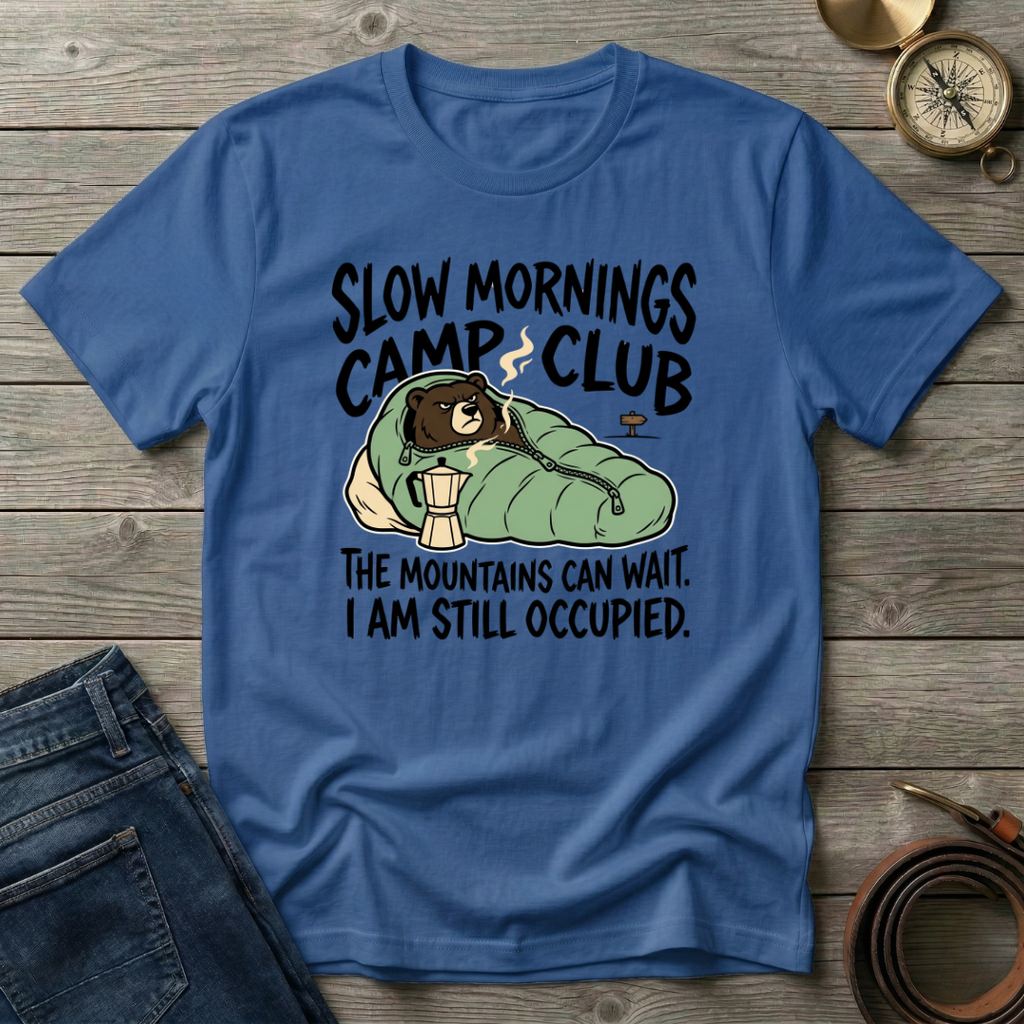 SLOW MORNINGS CLUB T-SHIRT
