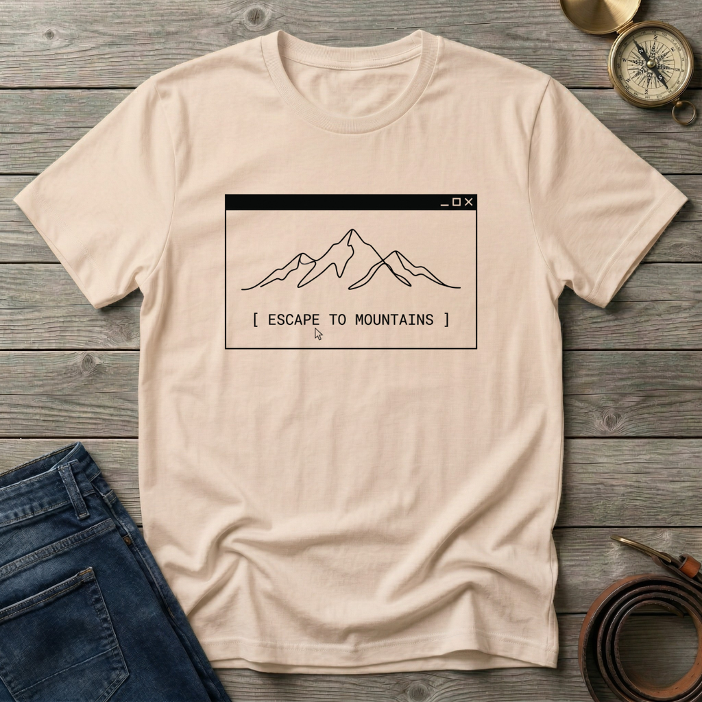ESCAPE TO MOUNTAINS T-SHIRT