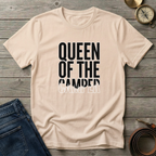 QUEEN OF THE CAMPER  T-SHIRT