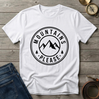 MOUNTAINS PLEASE T-SHIRT