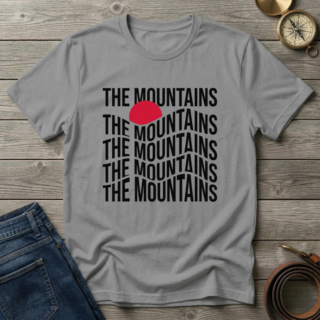 THE MOUNTAINS  T-SHIRT